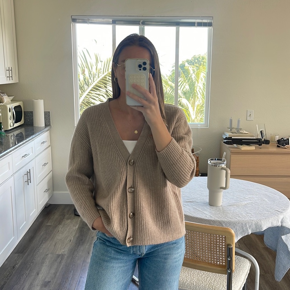 Quince Cashmere Cardigan